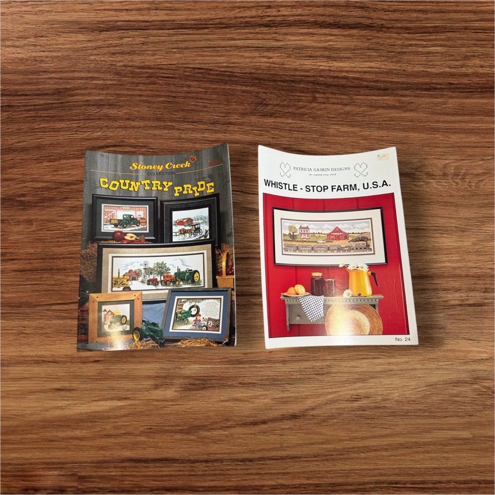 Stoney Creek Country Pride and Whistle Stop Farm cross stitch Patterns